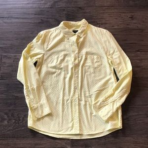 JCrew Polka Dot Yellow & Lavender